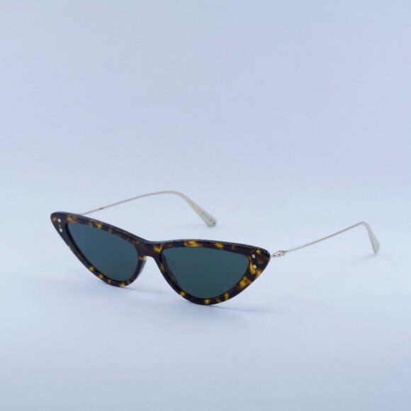 🕶️ New Dior MISSDIOR B4U 22C0 Sunglasses - Dark Havana Frame, Green Lens… - Picture 1 of 12